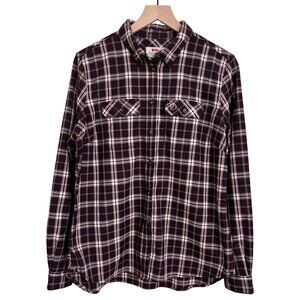 Fjällräven Singi Fjällglim Stretch Button-Up Shirt - Dark Garnet - Women's Large